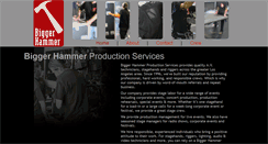 Desktop Screenshot of biggerhammer.org
